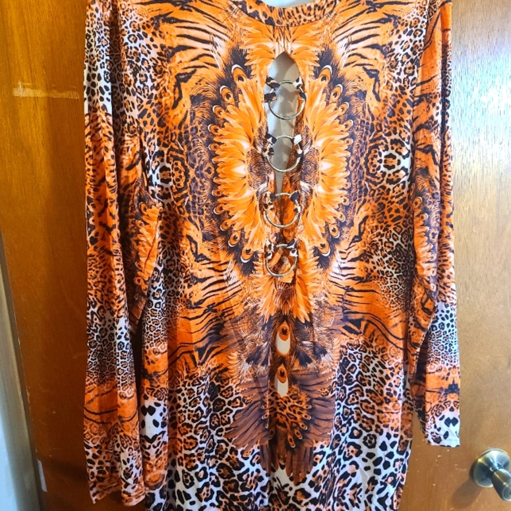 Animal print dress 14